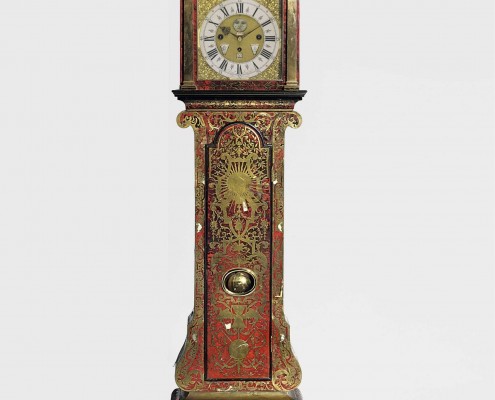 Staand 'Boulle' Horloge van Andries Vermeulen 1ste helft 18e eeuw