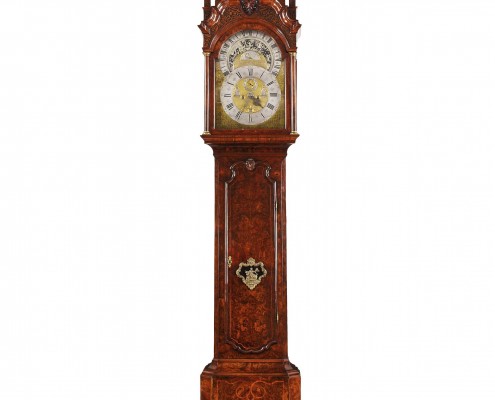 Staand Horloge met Planisfeer door Paulus Bramer - 2e helft 18e eeuw