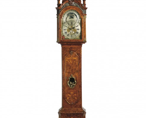 Staand Horloge met Planisferium door Rutgerus van Meurs - 18e eeuw